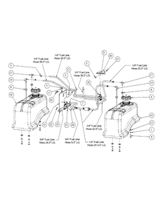 Part Location Diagram of 01009822 Cub Cadet Fuel Valve Mounting Bracket